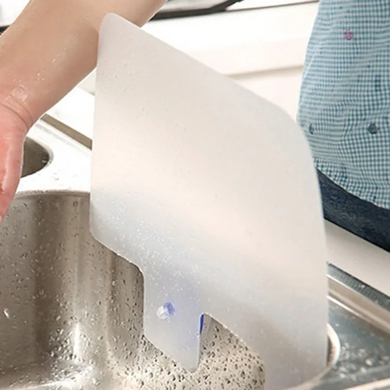 1Pc Plastic Multifunctional Kitchen Sink Wash Dishes Prevent Water Splash Baffle Board Creative Dam-board Chopping boards
1Pc Plastic Multifunctional Kitchen Sink Wash Dishes Prevent Water Splash Baffle Board Creative Dam-board Chopping boards