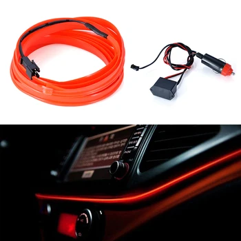 Mayitr 2M Red Car 12V EL Wire Interior Cold Light Strip Car Atmosphere Decor Light Flexible Decoration Strips lamps
Mayitr 2M Red Car 12V EL Wire Interior Cold Light Strip Car Atmosphere Decor Light Flexible Decoration Strips lamps