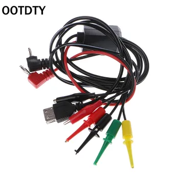 Multi-function 63cm Power Supply Test Lead Cable Kit 2 Alligator Clip 2 Banana Plug 4 Hook Clip
Multi-function 63cm Power Supply Test Lead Cable Kit 2 Alligator Clip 2 Banana Plug 4 Hook Clip