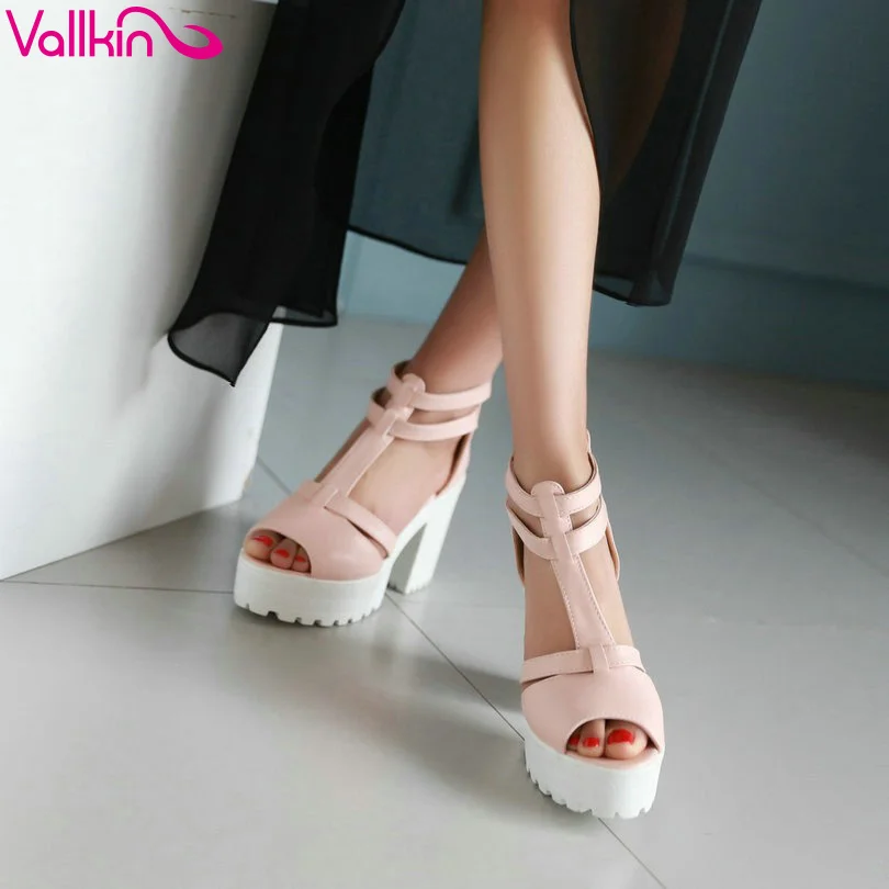 VALLKIN New Gladiator Zippers Western Style Size 34-39 Woman Pumps Squre Heel Soft Open Toe Summer Solid Sandals Women Shoes VALLKIN New Gladiator Zippers Western Style Size 34-39 Woman Pumps Squre Heel Soft Open Toe Summer Solid Sandals Women Shoes<br><br>Aliexpress