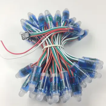 1000pcs/lot 12mm WS2811 LED Pixel Module DC 5V Input IP68 waterproof RGB color Digital LED Pixel Light wholesale
1000pcs/lot 12mm WS2811 LED Pixel Module DC 5V Input IP68 waterproof RGB color Digital LED Pixel Light wholesale
