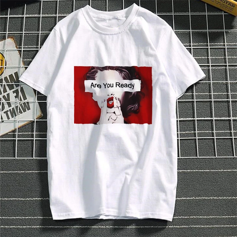 BTFCL Harajuku Aesthetic Kiss Beauty Tshirt Women Cotton Funny Girls Short Sleeve Plus Size White Art Sexy Kawaii Tops Tees
BTFCL Harajuku Aesthetic Kiss Beauty Tshirt Women Cotton Funny Girls Short Sleeve Plus Size White Art Sexy Kawaii Tops Tees