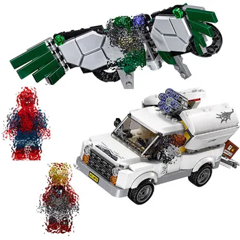 Bela 10746 Spider Super Heroes Homecoming 3D model Building Blocks Bricks Educational toys for Kids gifts Compatible With Toys
Bela 10746 Spider Super Heroes Homecoming 3D model Building Blocks Bricks Educational toys for Kids gifts Compatible With Toys