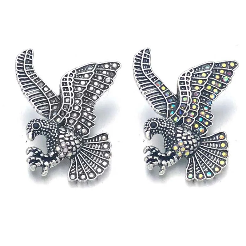 Hot w448 Eagle 3D 18mm 20mm Metal Snap Button For Bracelet Necklace Interchangeable Jewelry Women Accessorie Findings
Hot w448 Eagle 3D 18mm 20mm Metal Snap Button For Bracelet Necklace Interchangeable Jewelry Women Accessorie Findings