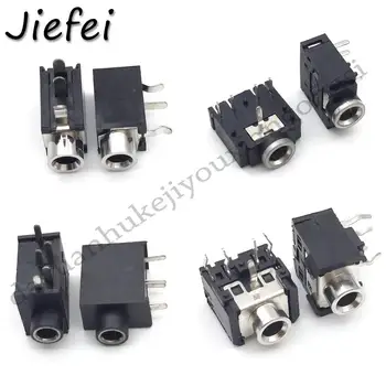 10pcs 1/8" 3.5mm female Headphone DIP 3 pin 5 pin Socket Jack with Nut Panel Mount
10pcs 1/8" 3.5mm female Headphone DIP 3 pin 5 pin Socket Jack with Nut Panel Mount