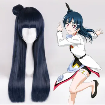 LoveLive Sunshine Tsushima Yoshiko wig Cosplay Costume Love Live Aqour Yohane Synthetic Hair Halloween Role Play wigs+wig cap
LoveLive Sunshine Tsushima Yoshiko wig Cosplay Costume Love Live Aqour Yohane Synthetic Hair Halloween Role Play wigs+wig cap