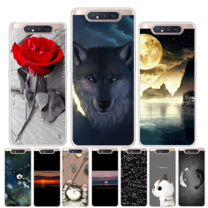 For Samsung Galaxy A80 Case A 80 Cartoon Soft TPU Silicone Phone Back Case Cover For Samsung A80 A805F A90 Flower Wolf Coque
For Samsung Galaxy A80 Case A 80 Cartoon Soft TPU Silicone Phone Back Case Cover For Samsung A80 A805F A90 Flower Wolf Coque
