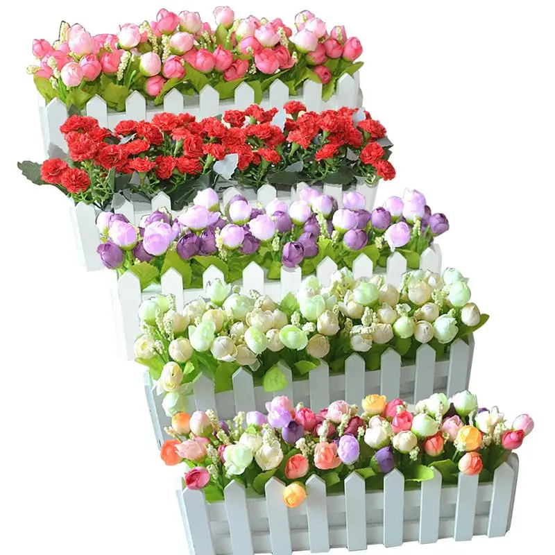 New Artificial Plant Fashionable Fake Bud Flower Fake Plant Bonsai Artificial Fence Pot Living Room Decor
New Artificial Plant Fashionable Fake Bud Flower Fake Plant Bonsai Artificial Fence Pot Living Room Decor