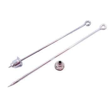 Silver Plated 500peices 50mm 60mm 70mm Sharp Tip Muslim Hijab Pins Stick Bullet Backs Brooches Safety Scarf Pins MHP06
Silver Plated 500peices 50mm 60mm 70mm Sharp Tip Muslim Hijab Pins Stick Bullet Backs Brooches Safety Scarf Pins MHP06