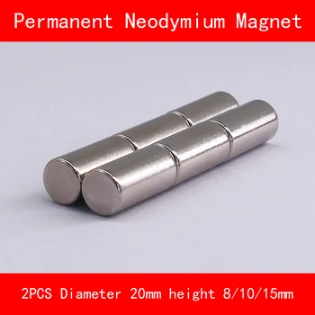 2PCS cylinder Magnet diameter 20mm height 8mm 10mm 15mm n35 Rare Earth strong NdFeB permanent Neodymium Magnet 
2PCS cylinder Magnet diameter 20mm height 8mm 10mm 15mm n35 Rare Earth strong NdFeB permanent Neodymium Magnet