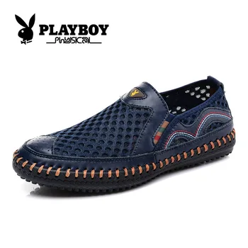 PLAYBOY Men Shoes 2016 Summer Breathable Casual Shoes Outdoor Fashion Genuine Leahter Men Driving Shoes Flats
PLAYBOY Men Shoes 2016 Summer Breathable Casual Shoes Outdoor Fashion Genuine Leahter Men Driving Shoes Flats