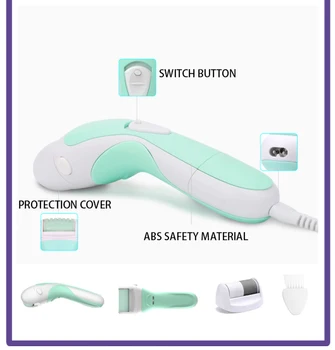 Electric Grinder foot Leather pedicure repair feet dead leather two in All-in-one USB charge
Electric Grinder foot Leather pedicure repair feet dead leather two in All-in-one USB charge