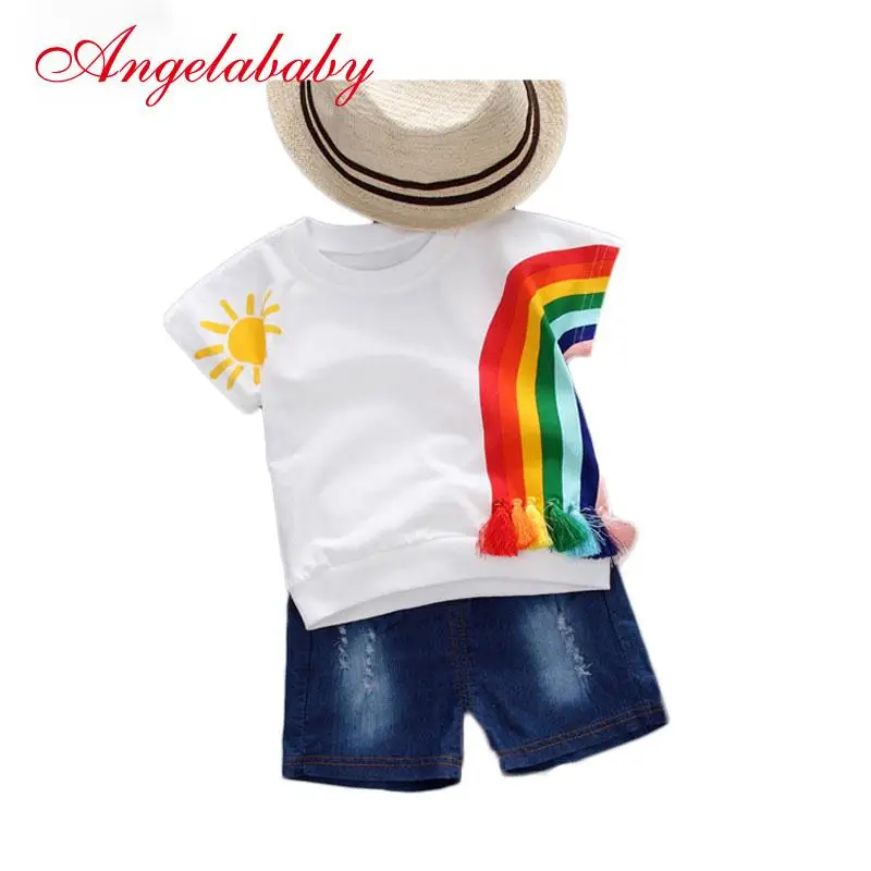 Children's Baby Summer Boys and Girls Clothing Sets Kids Short Sleeved Two Piece Cotton Vest Suit Factory Direct Selling
Children's Baby Summer Boys and Girls Clothing Sets Kids Short Sleeved Two Piece Cotton Vest Suit Factory Direct Selling