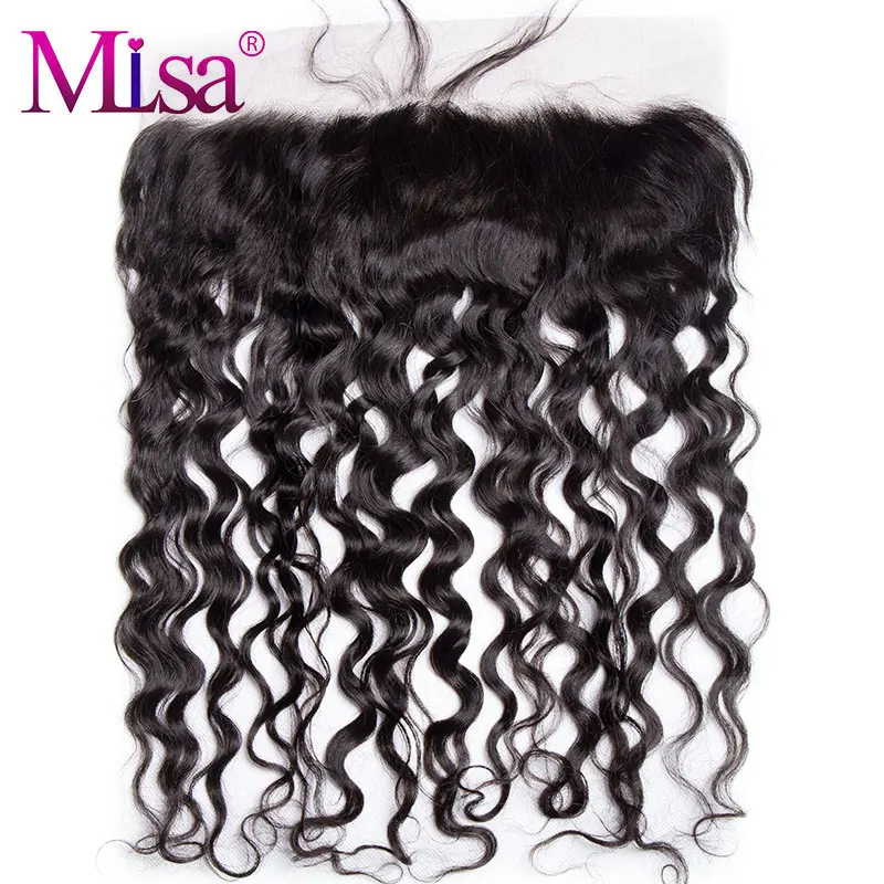 Mi Lisa Water Wave 13''x4'' Lace Frontal Closure With Baby Hair Hand Tied Swiss Lace Remy Hair Free Shipping 100% Human Hair
Mi Lisa Water Wave 13''x4'' Lace Frontal Closure With Baby Hair Hand Tied Swiss Lace Remy Hair Free Shipping 100% Human Hair