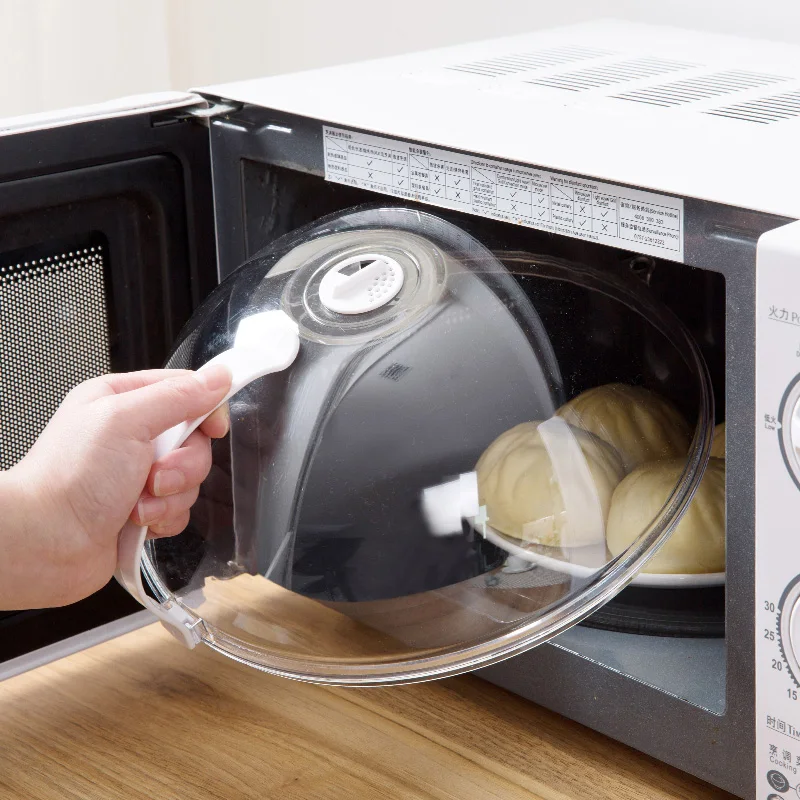 Portable Microwave Oven Dedicated Cover Transparent Oil-proof Heating Cover Dishes Plastic Bowl Cover Sealing Food Fresh Cover
Portable Microwave Oven Dedicated Cover Transparent Oil-proof Heating Cover Dishes Plastic Bowl Cover Sealing Food Fresh Cover