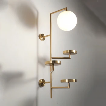 Post Modern Line Wall Lamp Minimalism Nordic Glass Ball Led Wall Sconce Light Fixtures Bathroom Bedside Mirror Lights Loft Decor
Post Modern Line Wall Lamp Minimalism Nordic Glass Ball Led Wall Sconce Light Fixtures Bathroom Bedside Mirror Lights Loft Decor