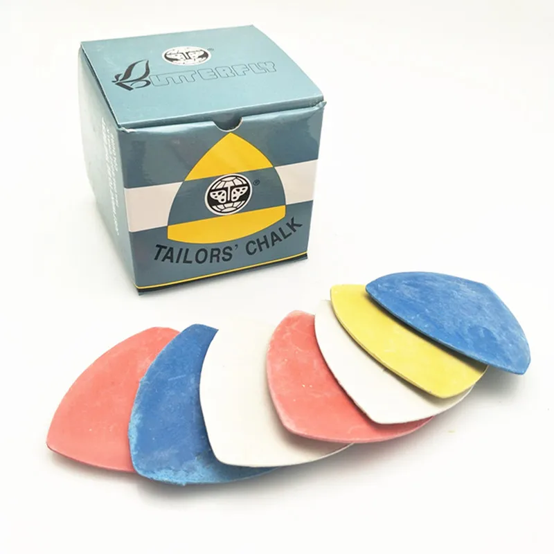 Sewing Tool Colorful Erasable Fabric tailors chalk Fabric Patchwork Marker Clothing Pattern DIY Needlework Accessories 5BB5564
Sewing Tool Colorful Erasable Fabric tailors chalk Fabric Patchwork Marker Clothing Pattern DIY Needlework Accessories 5BB5564