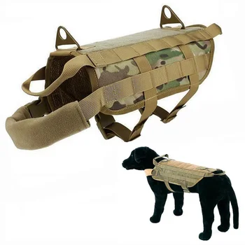 Tactical Dog Vest Outdoor Military Patrol Training Hunting Molle Vest 600D Nylon Adjustable Dog Pet Waterproof Harness Clothes
Tactical Dog Vest Outdoor Military Patrol Training Hunting Molle Vest 600D Nylon Adjustable Dog Pet Waterproof Harness Clothes