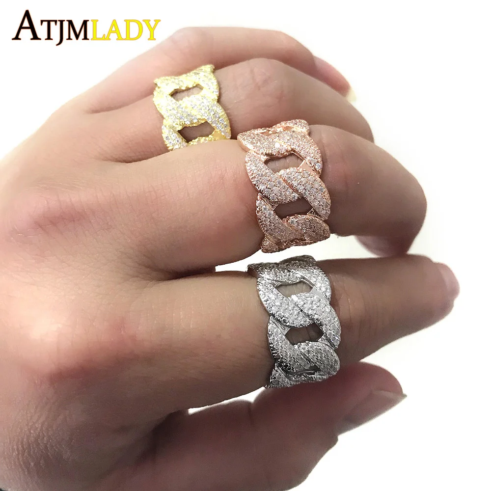 US SIZE 9,10 2018 new arrive design gold filled Real micro pave bling cz Cuban link chain design unique hip hop bling mens ring
US SIZE 9,10 2018 new arrive design gold filled Real micro pave bling cz Cuban link chain design unique hip hop bling mens ring