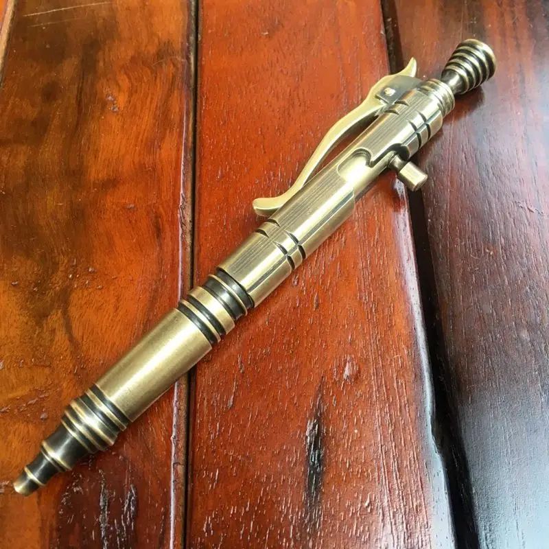 Writing Tools Handmade Brass Ballpoint Pen EDC Creative Retro Bolt Type Tactical Pen
Writing Tools Handmade Brass Ballpoint Pen EDC Creative Retro Bolt Type Tactical Pen