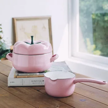 Tomato thickening household gas stew pot saucepan stewpot combination set enamel soup pot single handle milk pan 2pcs sets
Tomato thickening household gas stew pot saucepan stewpot combination set enamel soup pot single handle milk pan 2pcs sets