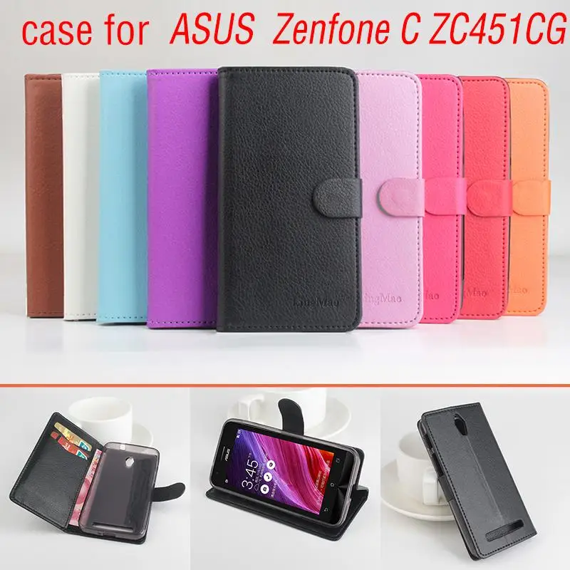 For Asus Zenfone C ZC451CG Litchi Grain Leather Case Cover for Asus Zenfone C ZC451CG Luxury Phone Bag with Wallet Stand Card
For Asus Zenfone C ZC451CG Litchi Grain Leather Case Cover for Asus Zenfone C ZC451CG Luxury Phone Bag with Wallet Stand Card