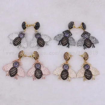 3Pairs Bee Insects bugs pest earrings Gift for lady Bee earrings colorful small size jewelry mix color Earrings fashion 2697
3Pairs Bee Insects bugs pest earrings Gift for lady Bee earrings colorful small size jewelry mix color Earrings fashion 2697
