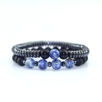 Minimalist Classic Distance Bracelet 10pcs/lot Hematite&Natural Stone Bracelet Men classic Jewelry Gifts for female Accessories
Minimalist Classic Distance Bracelet 10pcs/lot Hematite&Natural Stone Bracelet Men classic Jewelry Gifts for female Accessories