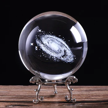60mm/80mm 3D Laser Engraved Galaxy Crystal Ball Miniature Model Crystal Craft Sphere Ornament Globe Glass Home Decor Gift
60mm/80mm 3D Laser Engraved Galaxy Crystal Ball Miniature Model Crystal Craft Sphere Ornament Globe Glass Home Decor Gift