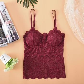 2019 Fashion Summer Women Tube Tops Lace With Chest Pad V-shaped Wrapped Chest Sexy With Long Tube Top Bottoming Camisole
2019 Fashion Summer Women Tube Tops Lace With Chest Pad V-shaped Wrapped Chest Sexy With Long Tube Top Bottoming Camisole