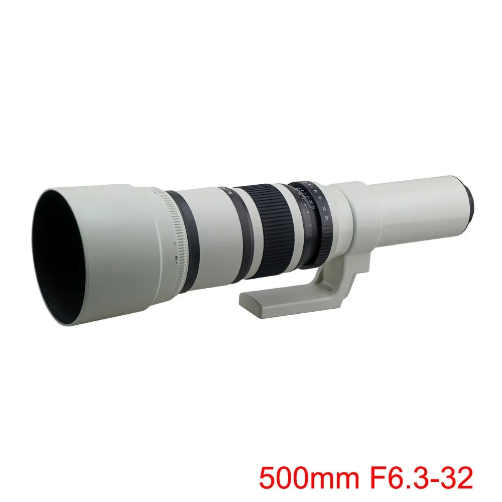 500mm f/6.3 Telephoto Manual Fixed Prime Lens for Nikon D3200 D3300 D5200 D5300 D5500 D7100 D7200 D800 D700 D90 Camera DSLR
500mm f/6.3 Telephoto Manual Fixed Prime Lens for Nikon D3200 D3300 D5200 D5300 D5500 D7100 D7200 D800 D700 D90 Camera DSLR