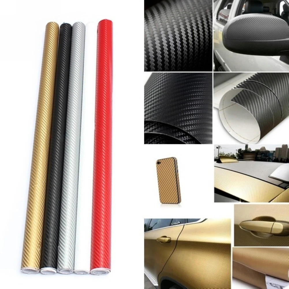 DEHAIW Car Sticker Sheet DIY 3D Carbon Fiber Decal Vinyl Film Wrap Roll Adhesive 30x127 CM(30x127CM,grey)
DEHAIW Car Sticker Sheet DIY 3D Carbon Fiber Decal Vinyl Film Wrap Roll Adhesive 30x127 CM(30x127CM,grey)