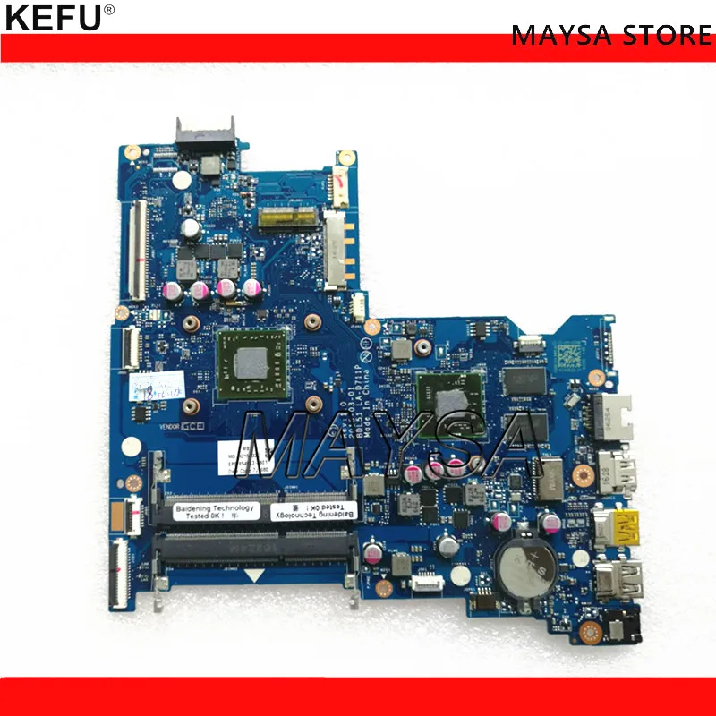 Материнская плата KEFU 860340 601 для ноутбука серии HP 15 BA со стандартным процессором 001