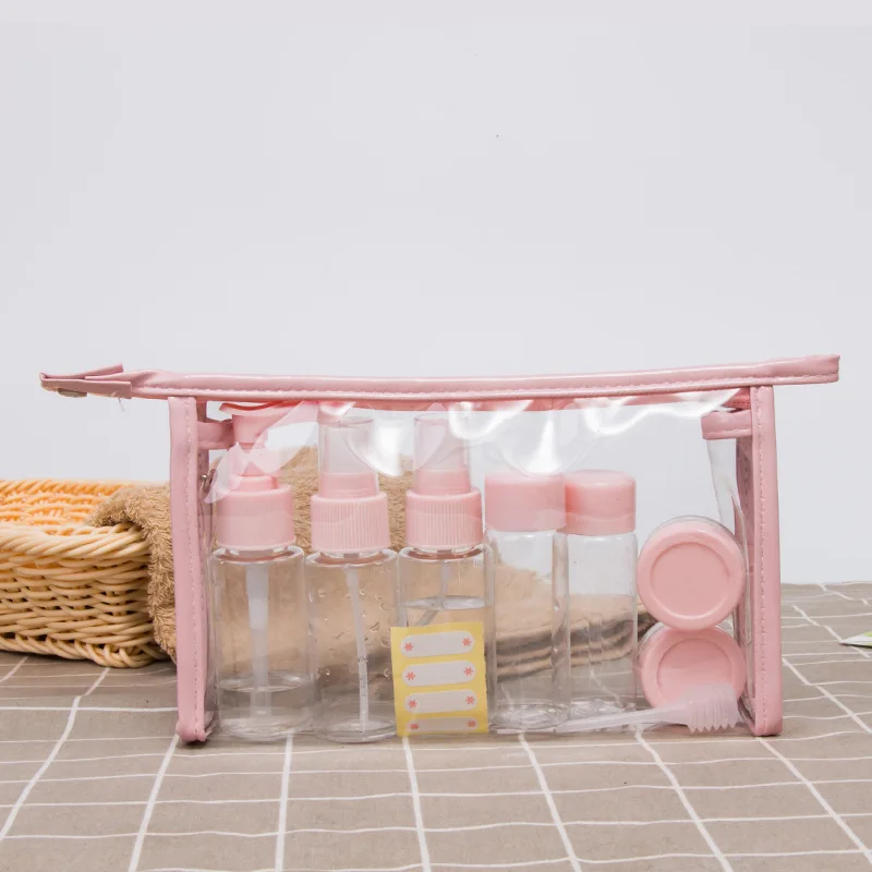 40ML Transparent Clear Make-up Water Bottle Travel Vacuum Portable Makeup Cream Pressed Cosmetic Makeup Bottle Set
40ML Transparent Clear Make-up Water Bottle Travel Vacuum Portable Makeup Cream Pressed Cosmetic Makeup Bottle Set