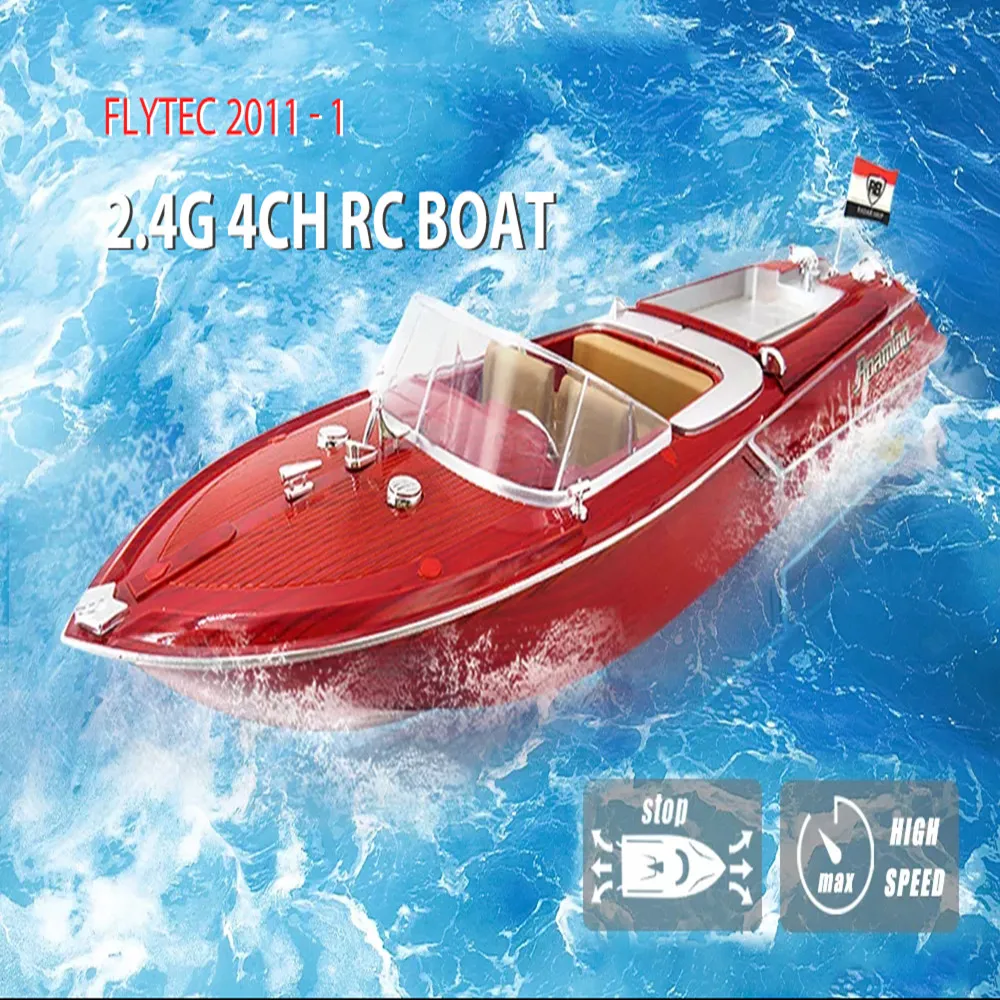 Flytec 2011-1 Large High Speed 4CH Simulation RC Speed Boat Yacht Sailing Airship Kids Model Toys Waterproof Electric RC Boat
Flytec 2011-1 Large High Speed 4CH Simulation RC Speed Boat Yacht Sailing Airship Kids Model Toys Waterproof Electric RC Boat