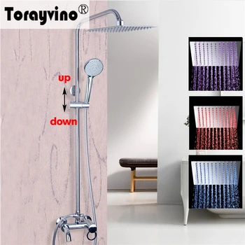 Torayvino Bathroom Shower Faucet Wall Mounted Polished Chrome Mixer Tap 8" Rainfall Shower Faucet Set With Bathroom Hand Spray
Torayvino Bathroom Shower Faucet Wall Mounted Polished Chrome Mixer Tap 8" Rainfall Shower Faucet Set With Bathroom Hand Spray