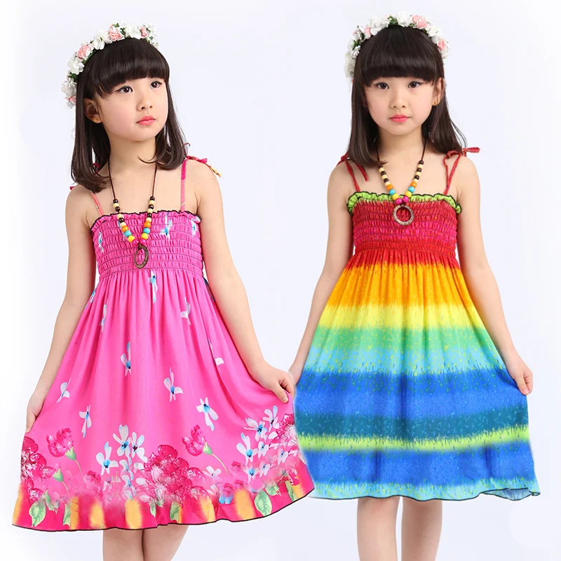 Girls Dresses Sleeveless Beach Kids Dress Summer Clothing Sundress Girl Clothes Baby Dresses Floral Children Clothing
Girls Dresses Sleeveless Beach Kids Dress Summer Clothing Sundress Girl Clothes Baby Dresses Floral Children Clothing