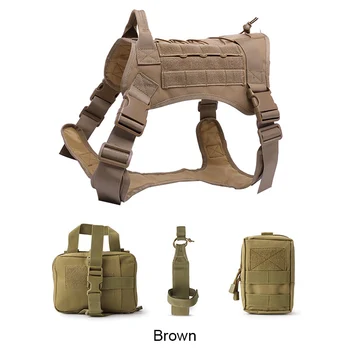 Tactical Training Dog Harness Vest Military Adjustable Molle Nylon Vests Dogs Products TB Sale
Tactical Training Dog Harness Vest Military Adjustable Molle Nylon Vests Dogs Products TB Sale