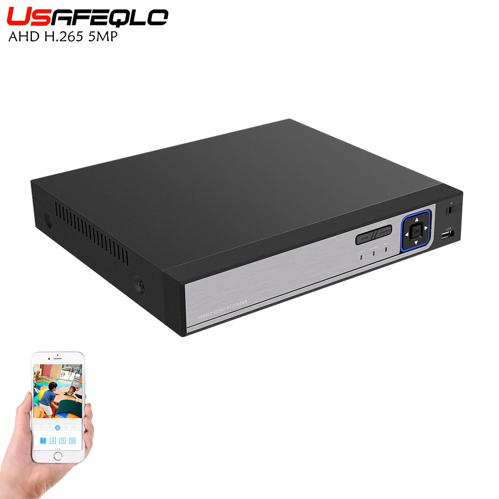 XMeye H.265 4CH 8 Channel 5MP Hybrid Coaxial WIFI 6 in 1 XVI TVI CVI NVR AHD CCTV DVR Surveillance Video Recorder FreeShipping
XMeye H.265 4CH 8 Channel 5MP Hybrid Coaxial WIFI 6 in 1 XVI TVI CVI NVR AHD CCTV DVR Surveillance Video Recorder FreeShipping