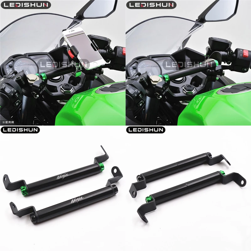 GPS Navigation Handlebar Bracket Extension For KAWASAKI NINJA400 ninja250 NINJA 400 250 2018-2019 Support
GPS Navigation Handlebar Bracket Extension For KAWASAKI NINJA400 ninja250 NINJA 400 250 2018-2019 Support
