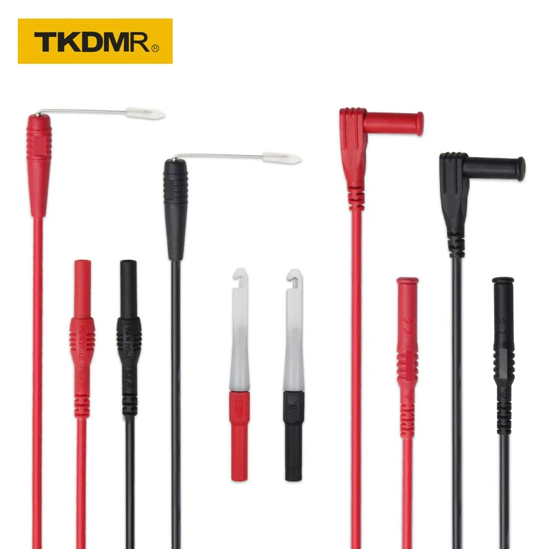 TKDMR Electronic Multimeter Automotive Test Lead Kit –Test Pin Back Probe Universal Connectors Set for Multimeters and Vehicles
TKDMR Electronic Multimeter Automotive Test Lead Kit –Test Pin Back Probe Universal Connectors Set for Multimeters and Vehicles
