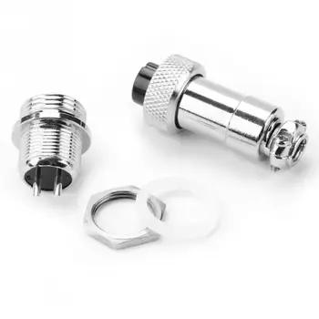 5 pcs/lot 2 Pins Aviation Plug GX12 Aviation Plug Socket 2Pin Male / Female Panel Metal Aviation Plug Socket Connectors
5 pcs/lot 2 Pins Aviation Plug GX12 Aviation Plug Socket 2Pin Male / Female Panel Metal Aviation Plug Socket Connectors