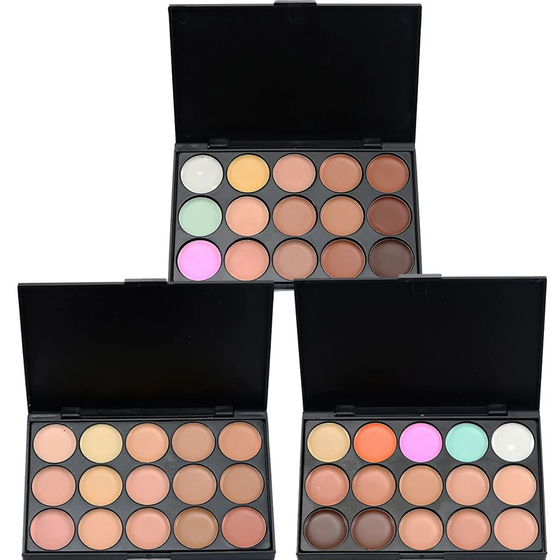 15 Colors Professional Concealer Palettes Makeup Cream Base Foundation Palette Matte Face Contouring Cosmetic Concealer Palette
15 Colors Professional Concealer Palettes Makeup Cream Base Foundation Palette Matte Face Contouring Cosmetic Concealer Palette