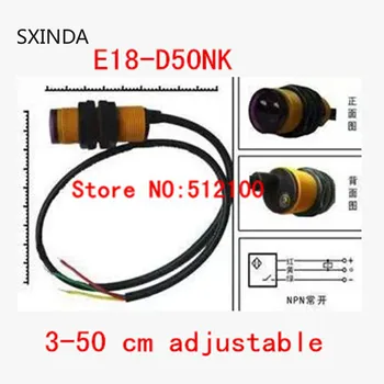free shipping 10 pcs/lot 100% new 3-50 cm adjustable E18-D50NK infrared obstacle avoidance sensor proximity switch
free shipping 10 pcs/lot 100% new 3-50 cm adjustable E18-D50NK infrared obstacle avoidance sensor proximity switch