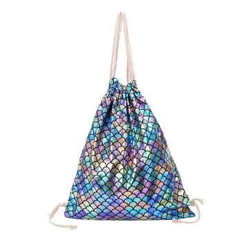 Fish Scales Drawstring Backpacks School Rucksacks Travel Sports Shoulder Bags Fashion Fish Backpack Mochila Feminina Sac A Dos
Fish Scales Drawstring Backpacks School Rucksacks Travel Sports Shoulder Bags Fashion Fish Backpack Mochila Feminina Sac A Dos