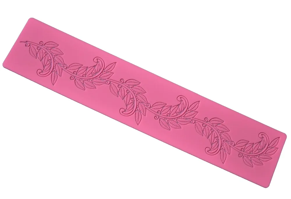 DIY Leave Lace Mold Silicone Sugar Lace Pad Cake Brim Decoration Mold Kitchenware Tool
DIY Leave Lace Mold Silicone Sugar Lace Pad Cake Brim Decoration Mold Kitchenware Tool