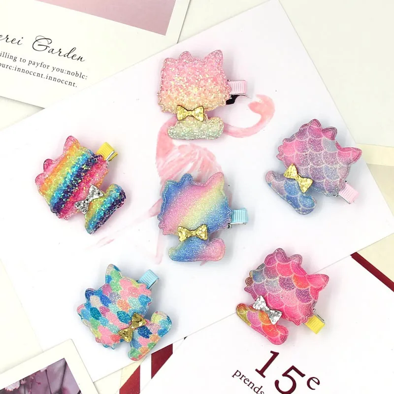 Japanese Korean Cute Children's Hair Accessories Kid Girls Cute Kitten Bow Small Clip Fashion Headdress 1-5M
Japanese Korean Cute Children's Hair Accessories Kid Girls Cute Kitten Bow Small Clip Fashion Headdress 1-5M