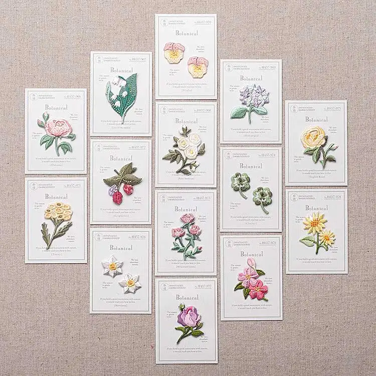 Top Quality 14 Design Applique Embroidered Flowers Patch Iron On Patches For Clothes Shoes Bags Decoration Handmade Accessories
Top Quality 14 Design Applique Embroidered Flowers Patch Iron On Patches For Clothes Shoes Bags Decoration Handmade Accessories