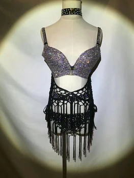 Sparkly Crystals Bikini Fashion Rhinestones Bra Short Costume Performance Show Female Singer Nightclub Dance Show Clothing Set
Sparkly Crystals Bikini Fashion Rhinestones Bra Short Costume Performance Show Female Singer Nightclub Dance Show Clothing Set