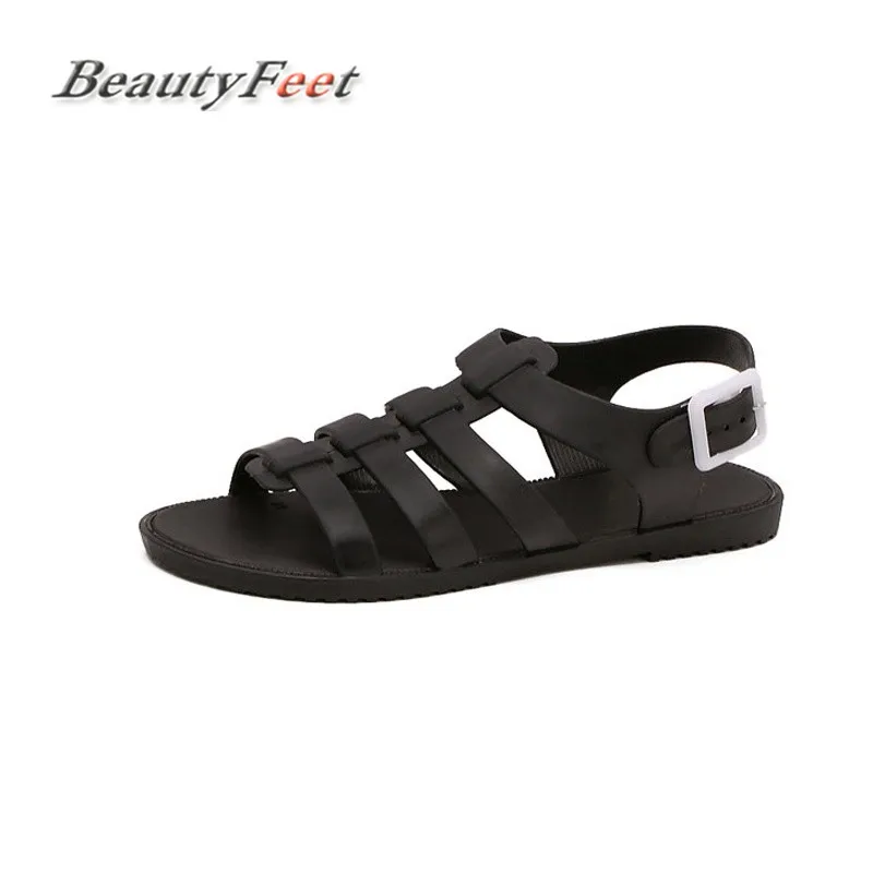 2018 New Fashion Open Summer Toe Plastic Flat Sandals Casual Beach Shoes Solid Women Sandals Sandalias Mujer Zapatos Mujer
2018 New Fashion Open Summer Toe Plastic Flat Sandals Casual Beach Shoes Solid Women Sandals Sandalias Mujer Zapatos Mujer